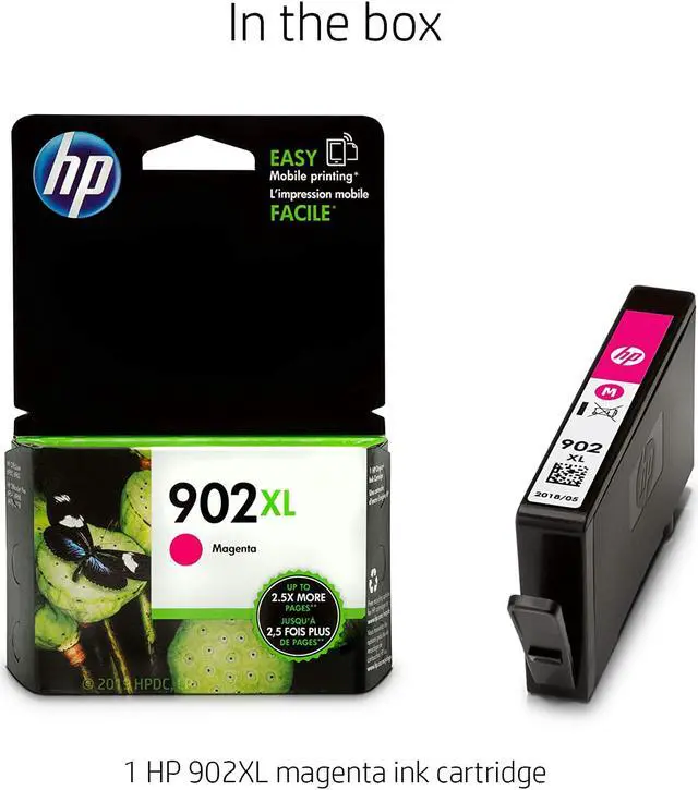 Alt view image 7 of 17 - HP 902XL High Yield Ink Cartridge - Magenta