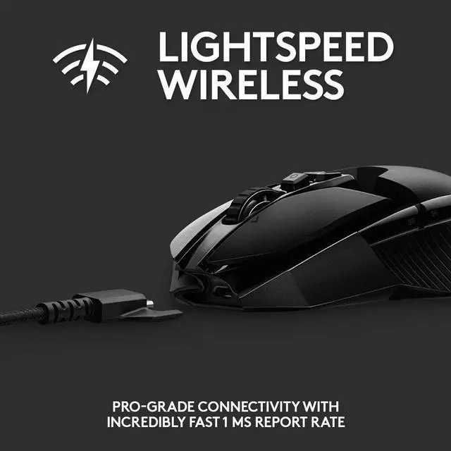 Alt view image 5 of 20 - Logitech 910-005670 G903 LIGHTSPEED Wireless Gaming Mouse