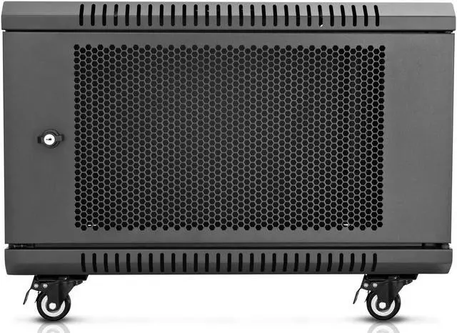 Alt view image 4 of 20 - 6U RACK WALL MOUNT ENCLOSURE