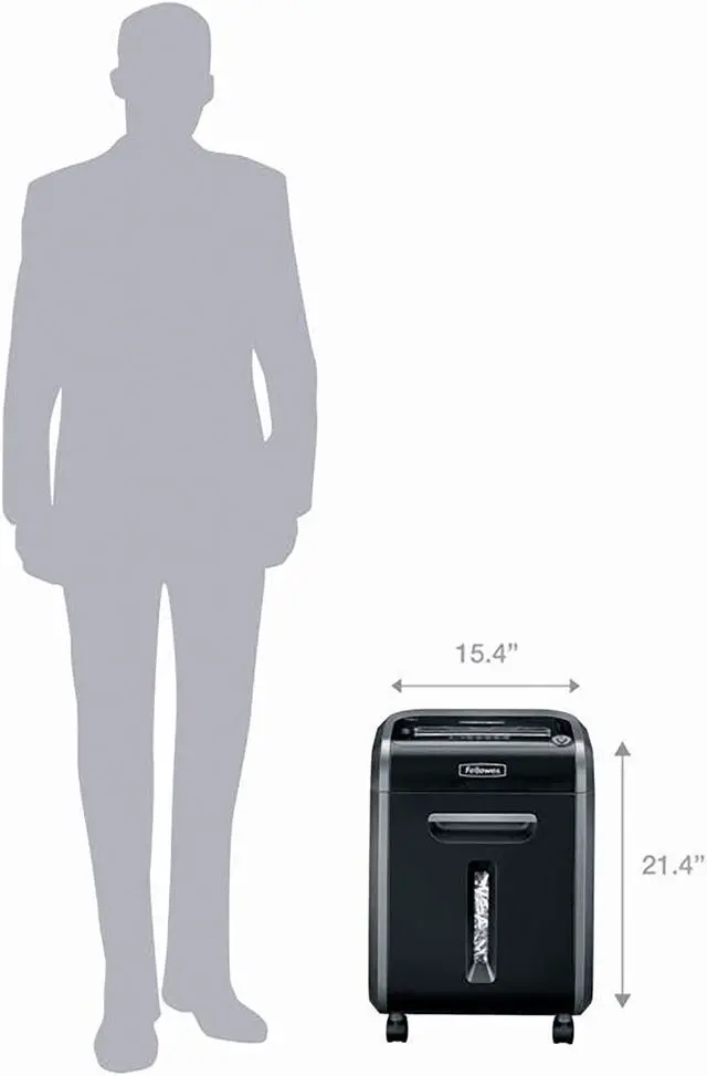 Alt view image 8 of 11 - Fellowes 79Ci 100% Jam Proof Cross-Cut Shredder