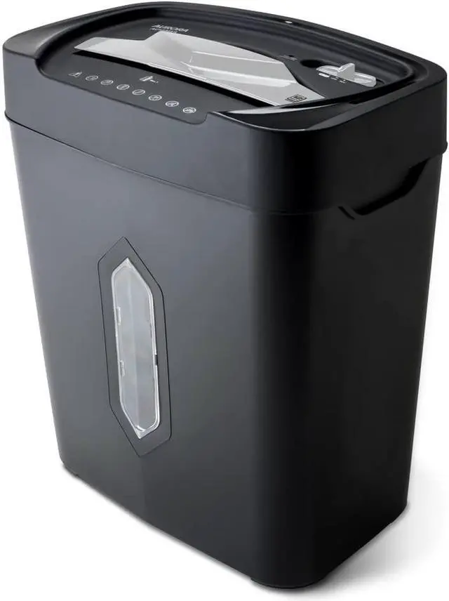 Alt view image 6 of 10 - Aurora AU1230XA Anti-Jam 12-Sheet Crosscut Paper and Credit Card Shredder with 5.2-gallon Wastebasket