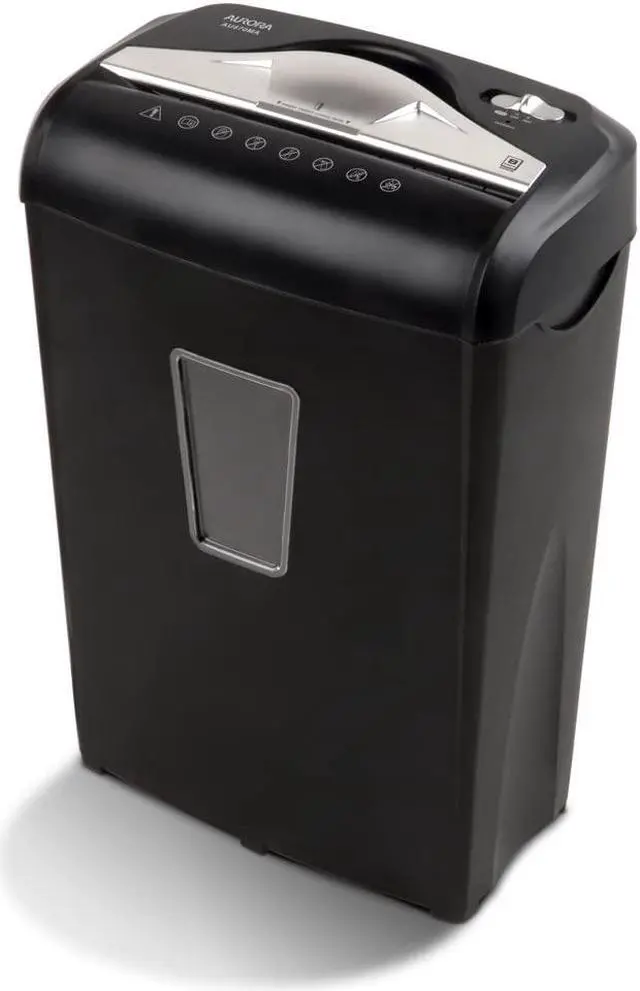 Alt view image 5 of 11 - Aurora AU870MA High-Security 8-Sheet Micro-Cut Paper, Credit Card Shredder