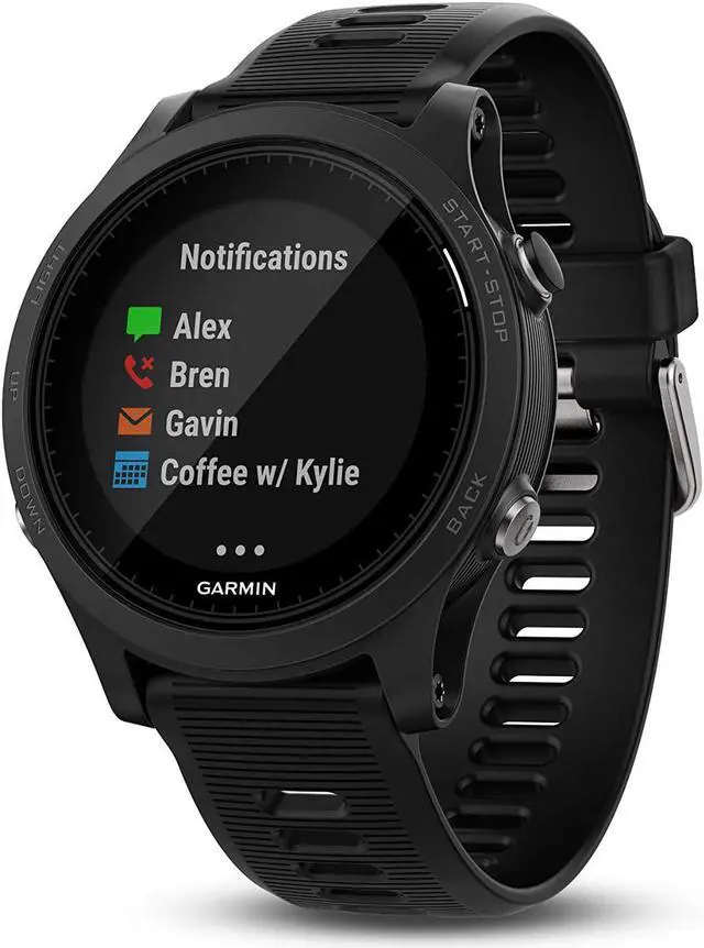 Alt view image 7 of 10 - Garmin Forerunner 935 Running GPS Unit (Black)