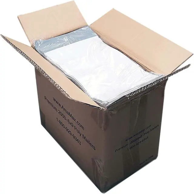 Alt view image 4 of 5 - iMBAPrice 2000 - 6X9 Premium Matte Finish White Poly Mailers Envelopes Bags (iMBA-1PM-2000)