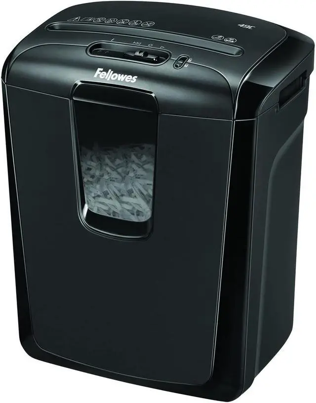 Alt view image 20 of 20 - Fellowes 49C Cross-Cut Shredder