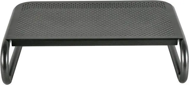 Alt view image 15 of 20 - Allsop Metal Art Jr. Monitor Stand 14-Inch Wide Platform - Pearl Black (30165)