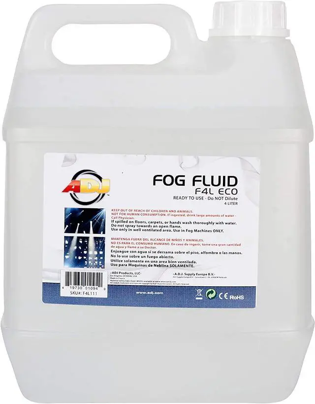 Alt view image 8 of 10 - American DJ F4L Eco Economy Fog Fluid, 4 Liter