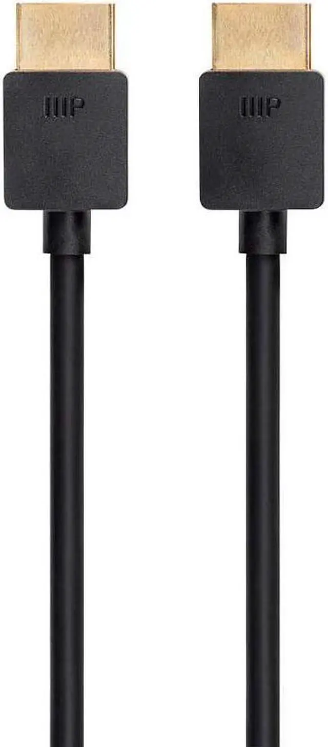 Alt view image 6 of 17 - Monoprice 8K HDMI Cable - 3 Feet - Black | Ultra High Speed, 8K@60Hz & 4k@120Hz, Dynamic HDR, 48Gbps, eARC, Compatible with PS 5 / PS 5 Digital Edition / Xbox Series X & S and More - Ultra Slim Series