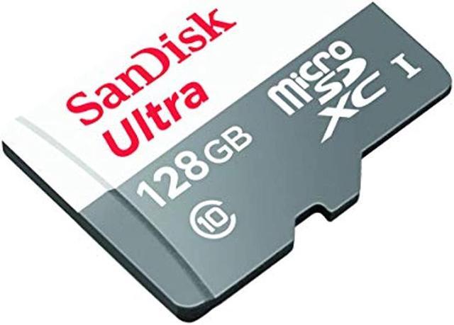 SanDisk 128GB Ultra MicroSDXC UHS-I Memory Card with Adapter - 100MB/s,  C10, U1, Full HD, A1, Micro SD Card - SDSQUAR-128G-GN6MA