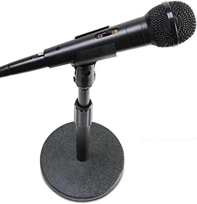 Alt view image 8 of 12 - On-Stage DS7200B Height Adjustable Desk Microphone Stand, Black