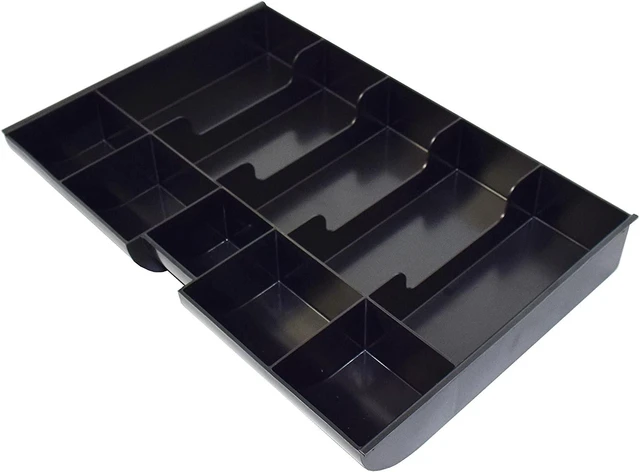 Alt view image 4 of 6 - Replacement Plastic Money Tray 14-3/4"x9-15/16"x2-1/8" BK