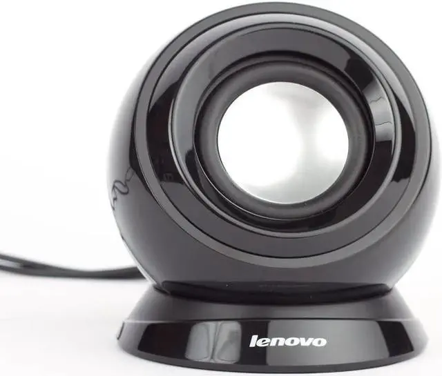 Alt view image 16 of 20 - Lenovo M0520 2.0 Speaker System - 2 W RMS - Black