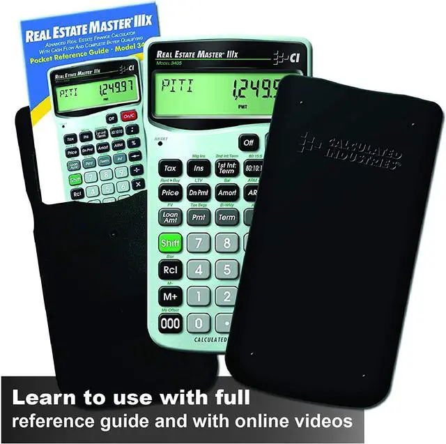 Alt view image 6 of 12 - Calculated Industries Real Estate Master 3405