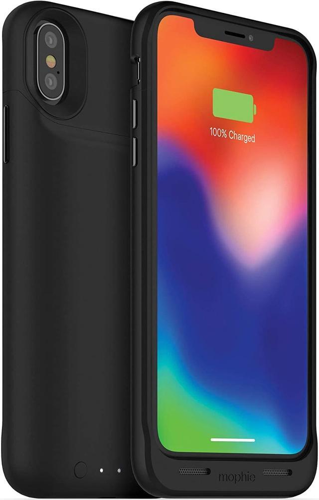 Alt view image 4 of 16 - Mophie Juice Pack Air Protective Battery Case Apple iPhone X - Black