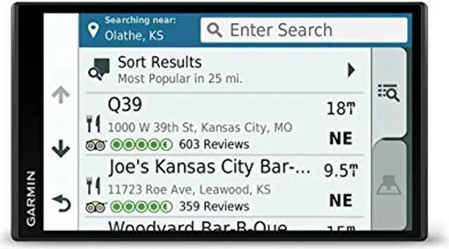 Alt view image 8 of 13 - Garmin DriveSmart 61 LMT-S Navigation System (North America Maps, Traffic & Parking)