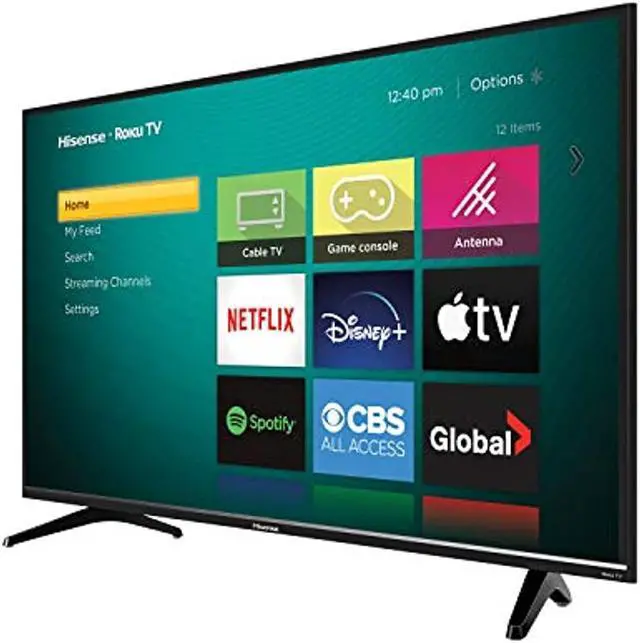 Alt view image 2 of 7 - Hisense 40H4G- 40 inch Smart Full Array LED 1080P Roku TV with DTS TruSurround, 3 HDMI (Canada Model) (2020)