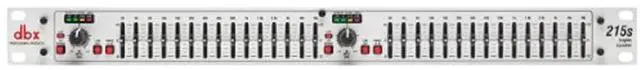 Alt view image 6 of 15 - dbx 215s Dual Channel 15-Band Equalizer (New)
