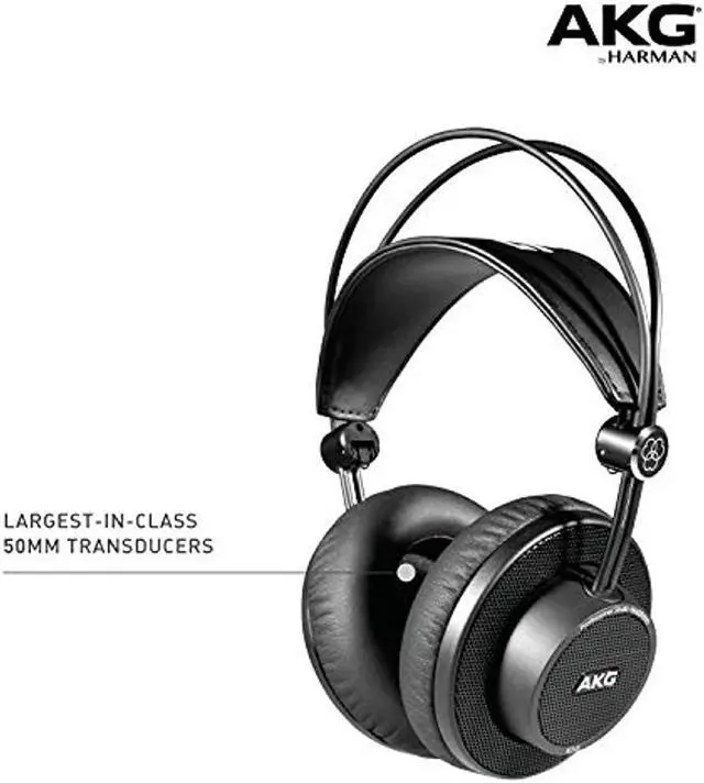 Alt view image 9 of 10 - AKG K245 Open Back Circumaural Studio Headphones Black