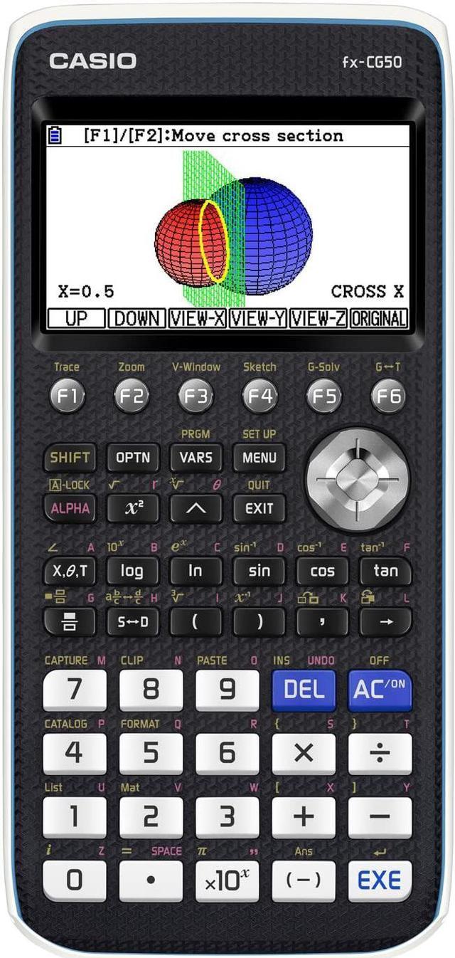 Alt view image 10 of 20 - Casio FX-CG50 Prizm Graph Calculator Black