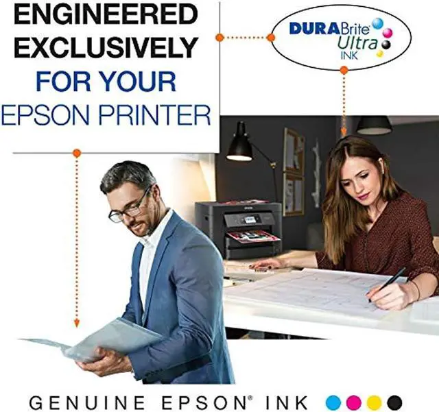 Alt view image 8 of 20 - Epson Durabrite Ultra 702 Ink Cartridge - Black Cyan Magenta Yellow
