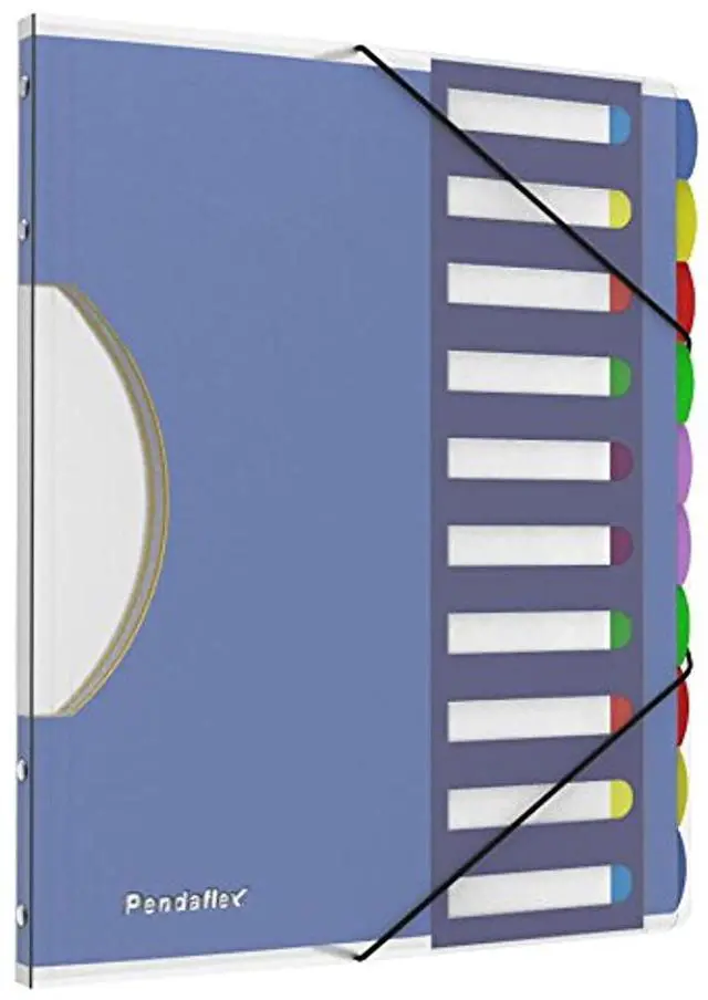 Alt view image 3 of 11 - TOPS Project Sorter w/ Elastic Tie 11-3/4"x7/8"x10" Multicolor 50995