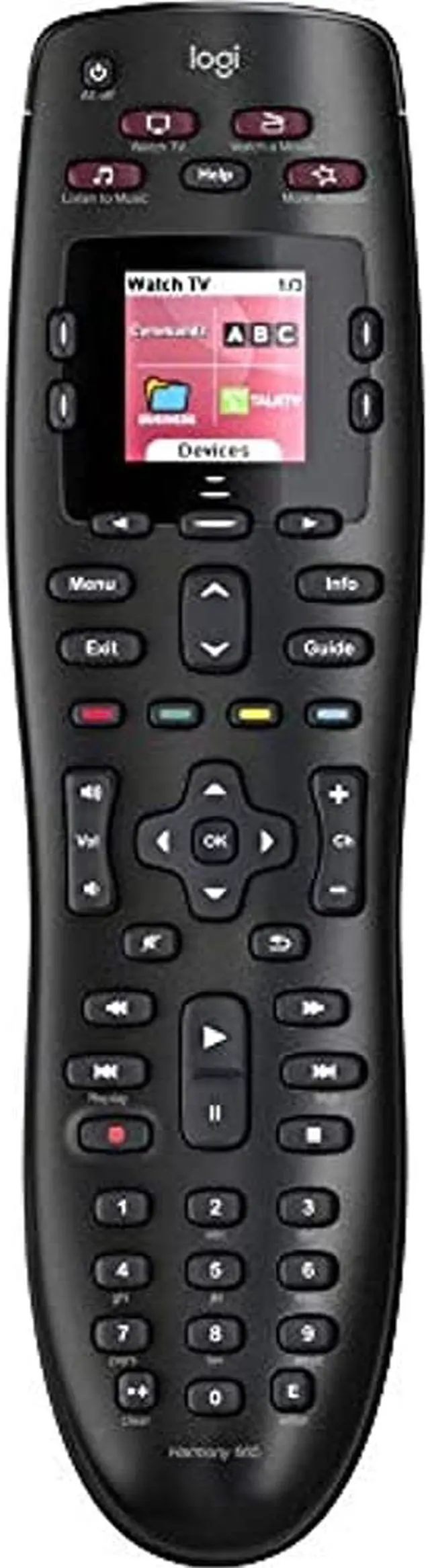 Alt view image 13 of 18 - Logitech Harmony 665 Advanced Infrared Universal Remote Control