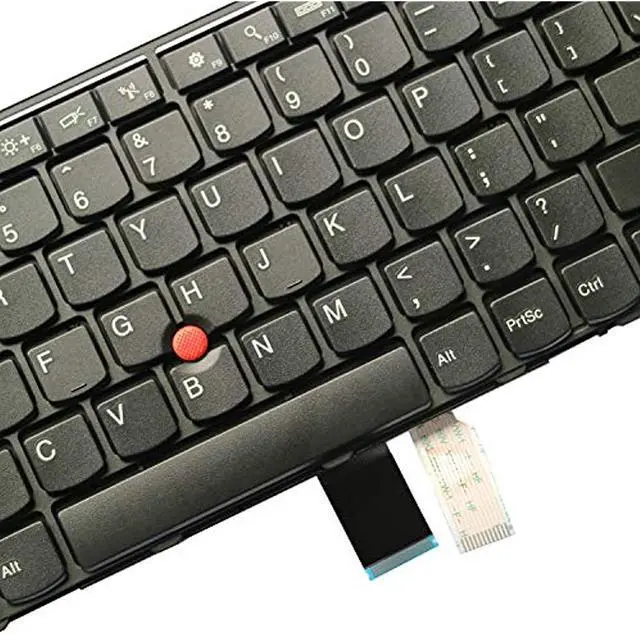 Alt view image 13 of 14 - AUTENS Replacement US Layout Keyboard for Lenovo ThinkPad E531 E540 Laptop No Backlight (4 Fixing Screws)