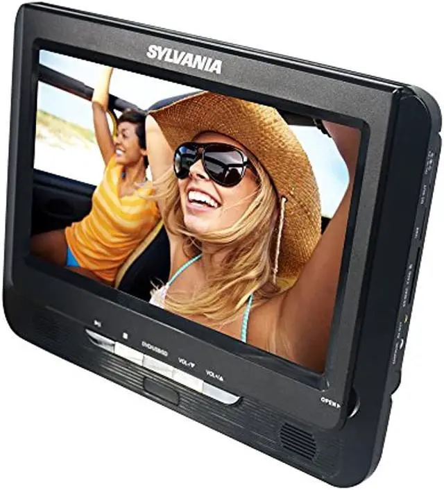 Alt view image 20 of 20 - SYLVANIA(R) SDVD9957 9" Dual-Screen Portable DVD Player