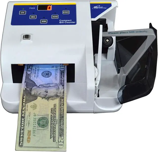 Alt view image 3 of 5 - Royal Sovereign RBC-QUICKCOUNT Counts Up To 600 Bills/Minute Counterfeit Detection