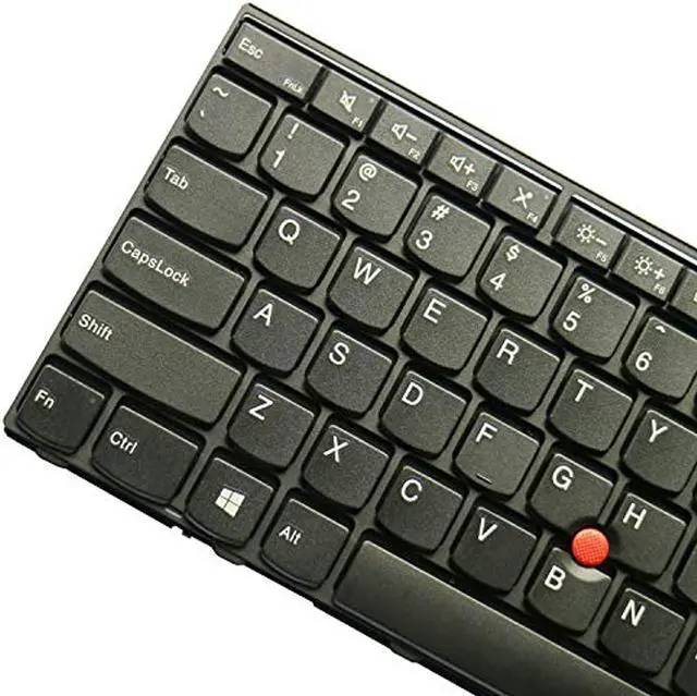 Alt view image 12 of 14 - AUTENS Replacement US Layout Keyboard for Lenovo ThinkPad E531 E540 Laptop No Backlight (4 Fixing Screws)