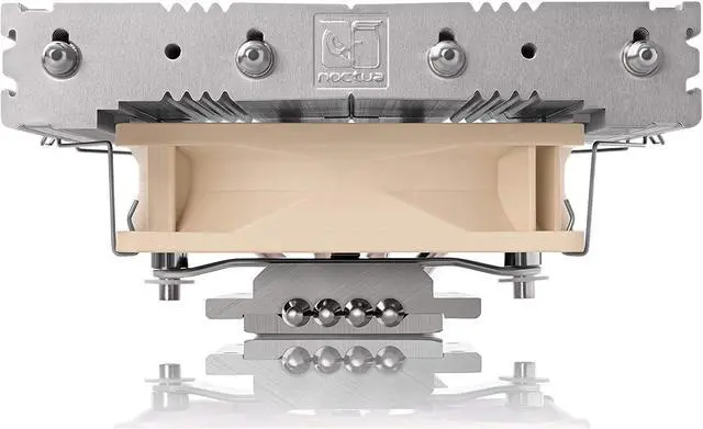 Alt view image 2 of 7 - Noctua NH-L12 Ghost S1 Edition, Premium Low Profile CPU Cooler with Quiet 92mm PWM Fan (Brown) LGA 1700 Compatible