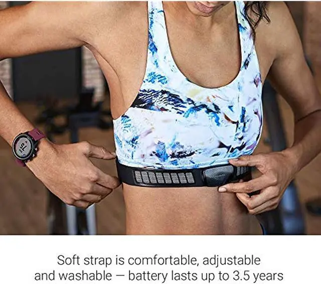 Alt view image 7 of 8 - Garmin HRM-Dual Heart Rate Monitor with ANT+ and Bluetooth