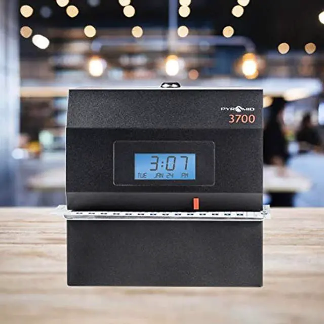 Alt view image 13 of 20 - PYRAMID 3700 Time Clock and Document Stamp,Digital,
