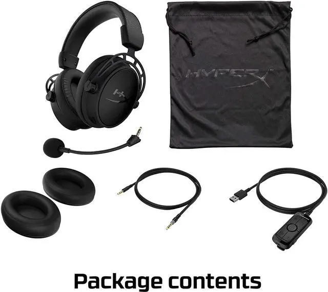 Alt view image 13 of 20 - HyperX Cloud Alpha S - PC Gaming Headset, 7.1 Surround Sound, Adjustable Bass, Dual Chamber Drivers, Breathable Leatherette, Memory Foam, and Noise Cancelling Microphone - Blackout (HX-HSCAS-BK/WW)