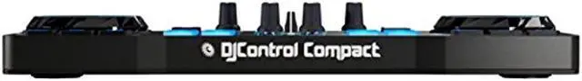 Alt view image 14 of 20 - Hercules 4780843 DJControl Compact super-mobile USB Controller with 8 Trigger Pads and 2 Virtual Turntable Decks