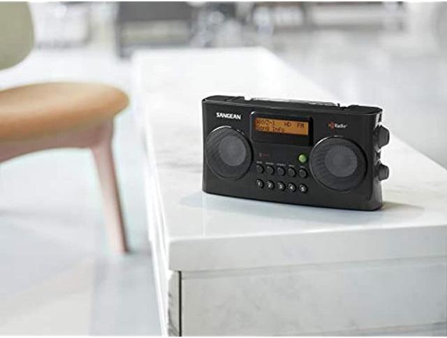 Alt view image 13 of 20 - Sangean HD Portable Radio Black HDR-16