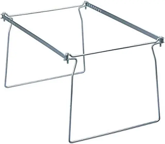 Alt view image 4 of 10 - Smead 64872 Hanging Folder Frame, Letter Size, 23-27 Inch Long, Steel, 2/Pack