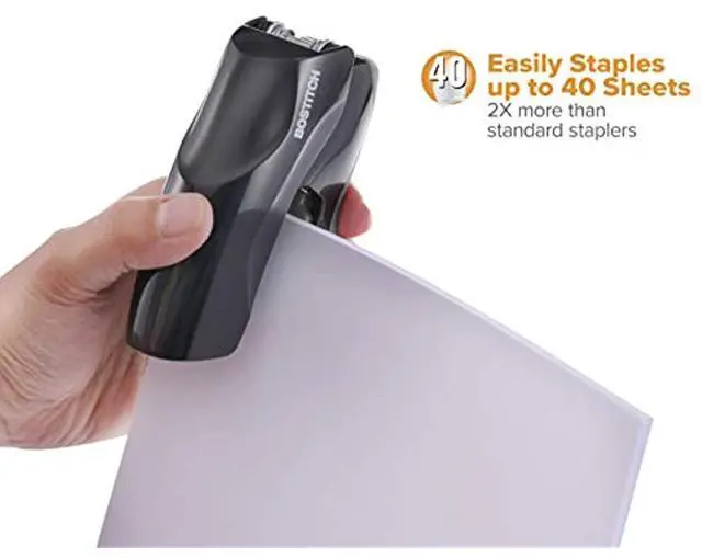 Alt view image 3 of 12 - Bostitch Half Strip Flat Clinch Stapler