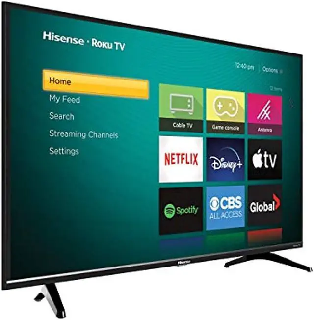 Alt view image 3 of 7 - Hisense 40H4G- 40 inch Smart Full Array LED 1080P Roku TV with DTS TruSurround, 3 HDMI (Canada Model) (2020)