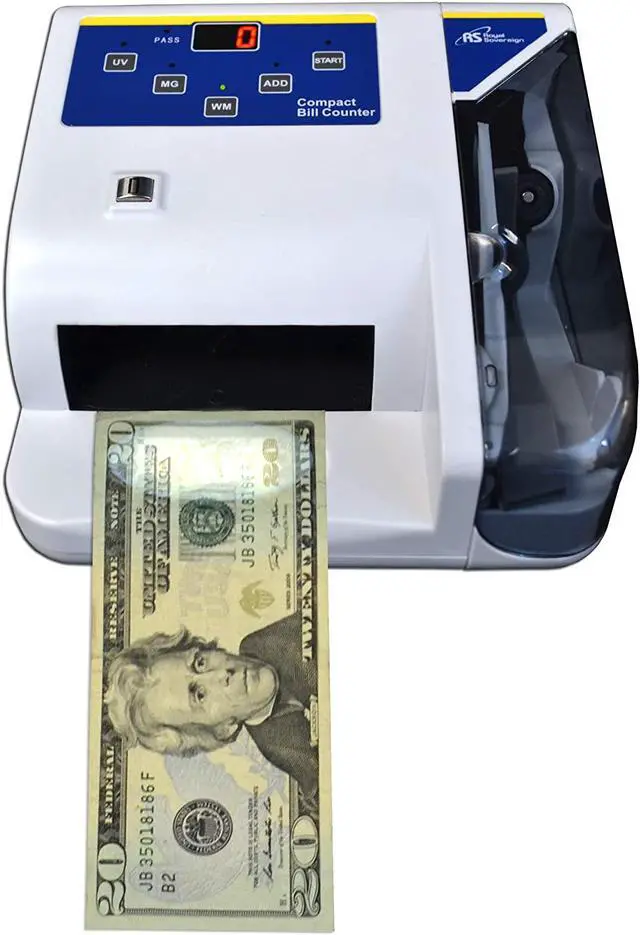 Alt view image 4 of 5 - Royal Sovereign RBC-QUICKCOUNT Counts Up To 600 Bills/Minute Counterfeit Detection