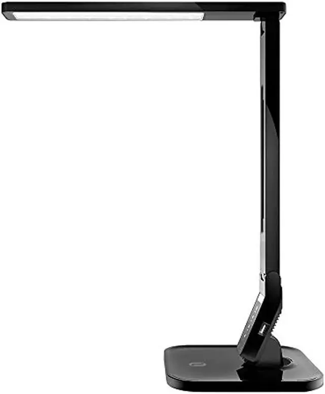 Alt view image 5 of 10 - TaoTronics TT-DL01 Elune Eco-Friendly Multi-function Natural Light LED Desk Lamp with Built-in USB Charging Port - Black