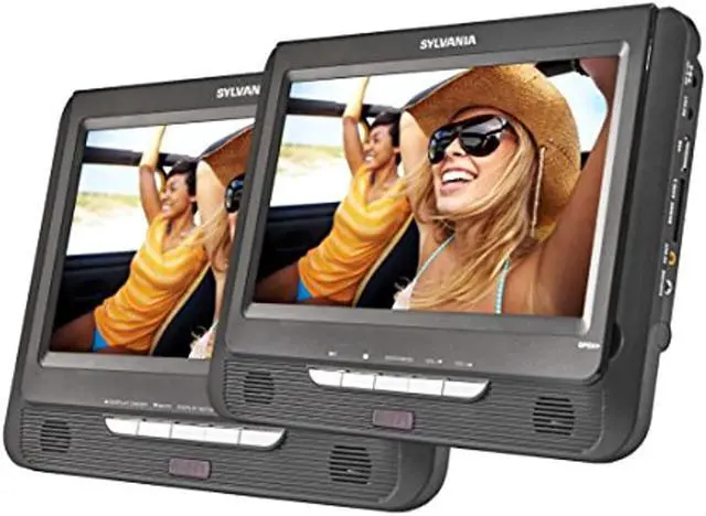 Alt view image 19 of 20 - SYLVANIA(R) SDVD9957 9" Dual-Screen Portable DVD Player