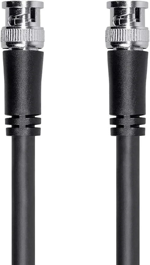 Alt view image 4 of 10 - Monoprice HD-SDI RG6 BNC Cable - 100 Feet - Black | For Use In HD-Serial Digital Video Transfer, Mobile Apps, HDTV Upgrades, Broadband Facilities - Viper Series