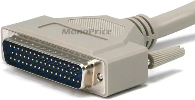Alt view image 4 of 7 - Monoprice Db50 M/M Scsi Cable  1:1 Molded -10Ft
