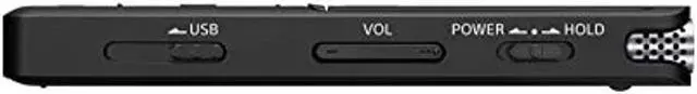 Alt view image 11 of 20 - Sony ICD-UX570 - Voice recorder - 4 GB - black