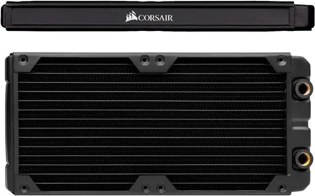 Alt view image 8 of 8 - Corsair Hydro X Series XR5 280mm Water Cooling Radiator