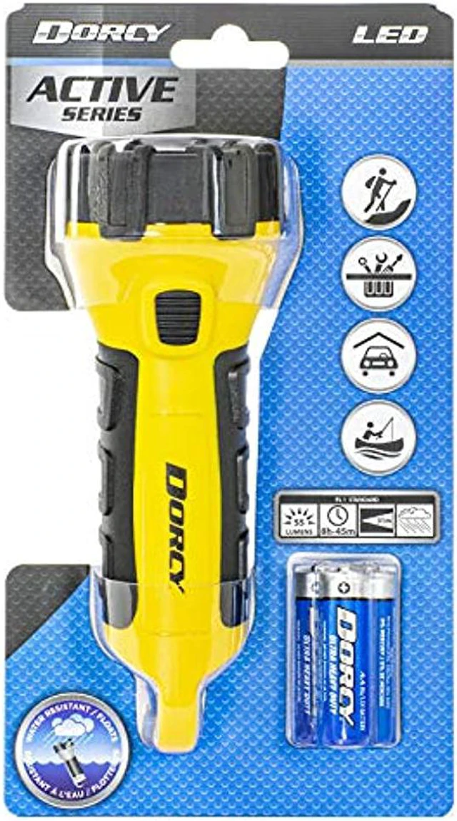 Alt view image 10 of 11 - Dorcy 41-2510 Incredible Floating Flashlight - Yellow/Black