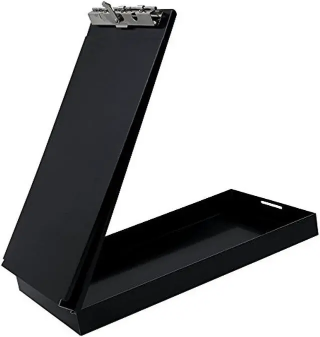 Alt view image 3 of 10 - SAUNDERS 12206 6" x 11" Portable Storage Clipboard, Black