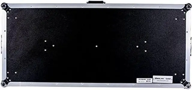 Alt view image 6 of 10 - Deejay LED Fly Drive Case Universal Fold Out DJ Table 48" x 21" x 30"