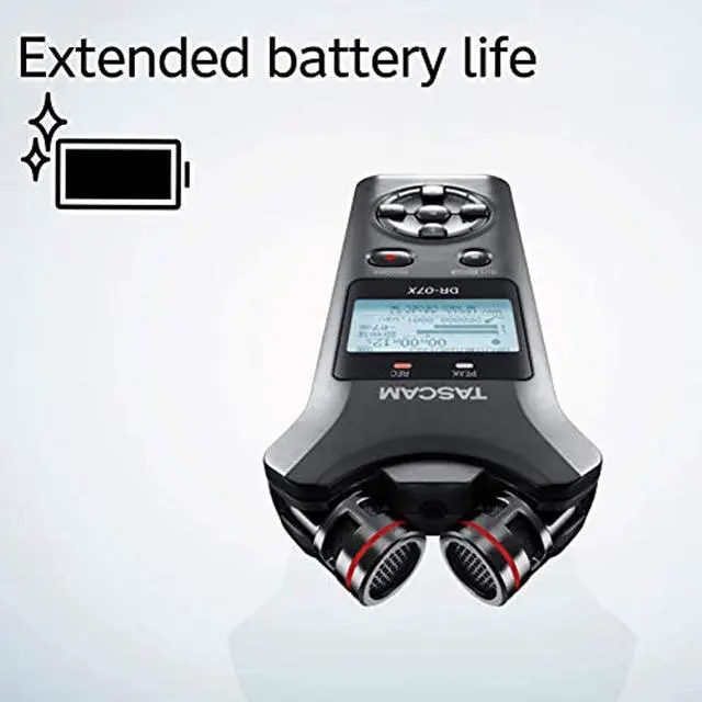 Alt view image 12 of 20 - Tascam DR-07X Handheld Portable Recorder